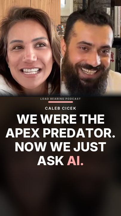 We Were the Apex Predator. Now We Just Ask AI.